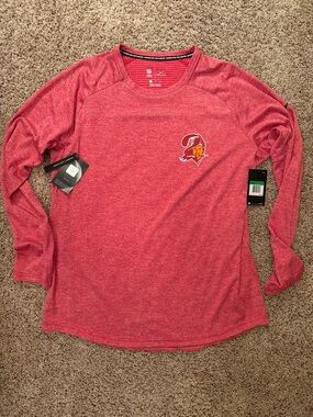 NWT Nike Red Tampa Bay Buccaneers Long Sleeve Tee - XL